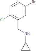 N-(5-Bromo-2-chlorobenzyl)cyclopropanamine