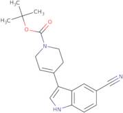 tert-Butyl 4-(5-cyano-1H-indol-3-yl)-3,6-dihydropyridine-1(2H)-carboxylate