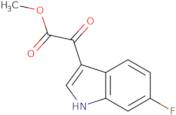 (6-Fluoro-1H-indol-3-yl)-oxo-acetic acid methyl ester