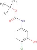 tert-Butyl N-(4-chloro-3-hydroxyphenyl)carbamate