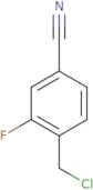 4-Chloromethyl-3-fluoro-benzonitrile