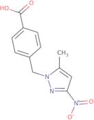 4-[(5-Methyl-3-nitro-1H-pyrazol-1-yl)methyl]benzoic acid