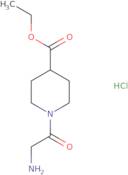 1-(2-Amino-acetyl)-piperidine-4-carboxylic acidethyl ester hydrochloride