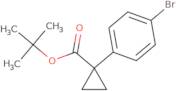 1-(4-Bromo-phenyl)-cyclopropanecarboxylic acid tert-butyl ester