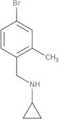 N-[(4-Bromo-2-methylphenyl)methyl]cyclopropanamine