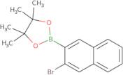 2-(3-Bromonaphthalen-2-yl)-4,4,5,5-tetramethyl-1,3,2-dioxaborolane