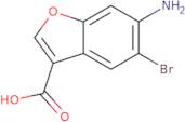 6-amino-5-bromo-1-benzofuran-3-carboxylic acid