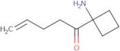 1-(1-Aminocyclobutyl)pent-4-en-1-one