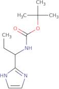 tert-Butyl N-[1-(1H-imidazol-2-yl)propyl]carbamate