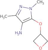 1,3-Dimethyl-5-(oxetan-3-yloxy)pyrazol-4-amine