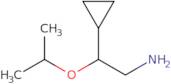 2-Cyclopropyl-2-propan-2-yloxyethanamine