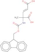 (2E)-4-({[(9H-Fluoren-9-yl)methoxy]carbonyl}amino)-4-methylpent-2-enedioic acid