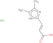 (2E)-3-(4,5-Dimethyl-1H-imidazol-2-yl)prop-2-enoic acid hydrochloride