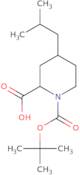 rac-(2R,4S)-1-[(tert-Butoxy)carbonyl]-4-(2-methylpropyl)piperidine-2-carboxylic acid