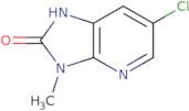 6-Chloro-3-methyl-1H-imidazo[4,5-b]pyridin-2(3H)-one