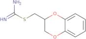 {[(2,3-Dihydro-1,4-benzodioxin-2-yl)methyl]sulfanyl}methanimidamide