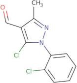 5-Chloro-1-(2-chlorophenyl)-3-methyl-1H-pyrazole-4-carbaldehyde