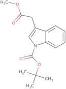 tert-Butyl 3-(2-methoxy-2-oxoethyl)-1H-indole-1-carboxylate