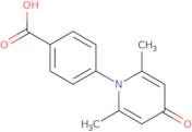 4-(2,6-Dimethyl-4-oxopyridin-1(4H)-yl)benzoic acid