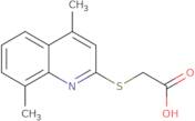 (4,8-Dimethyl-quinolin-2-ylsulfanyl)-acetic acid