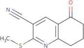 2-(Methylsulfanyl)-5-oxo-5,6,7,8-tetrahydroquinoline-3-carbonitrile