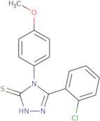 5-(2-Chlorophenyl)-4-(4-methoxyphenyl)-4H-1,2,4-triazole-3-thiol