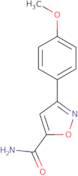 3-(4-Methoxy-phenyl)-isoxazole-5-carboxylic acid amide