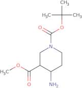 Methyl cis-1-Boc-4-aminopiperidine-3-carboxylate