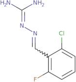 1-{[(2-Chloro-6-fluorophenyl)methylidene]amino}guanidine