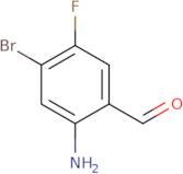 2-Amino-4-bromo-5-fluorobenzaldehyde