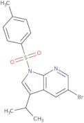 5-bromo-1-(4-methylbenzenesulfonyl)-3-(propan-2-yl)-1H-pyrrolo[2,3-b]pyridine