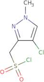 (4-Chloro-1-methyl-1H-pyrazol-3-yl)methanesulfonyl chloride