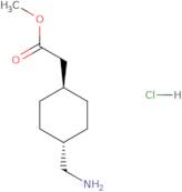 Methyl 2-[(1R,4R)-4-(aminomethyl)cyclohexyl]acetate hydrochloride