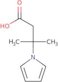 3-Methyl-3-(1H-pyrrol-1-yl)butanoic acid