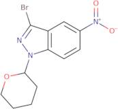 3-Bromo-5-nitro-1-(oxan-2-yl)-1H-indazole