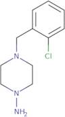 4-[(2-Chlorophenyl)methyl]piperazin-1-amine