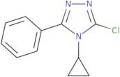 3-Chloro-4-cyclopropyl-5-phenyl-4H-1,2,4-triazole