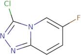 3-Chloro-6-fluoro-[1,2,4]triazolo[4,3-a]pyridine