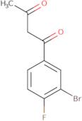 1-(3-Bromo-4-fluorophenyl)butane-1,3-dione