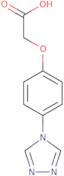 2-[4-(1,2,4-Triazol-4-yl)phenoxy]acetic acid