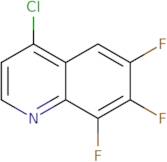 4-Chloro-6,7,8-trifluoroquinoline