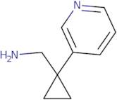 (1-(Pyridin-3-yl)cyclopropyl)methanamine