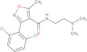 (3-(2,6-dichlorophenyl)-5-methylisoxazol-4-yl)-N-(2-(dimethylamino)ethyl)formamide