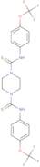 (4-(thioxo((4-(trifluoromethoxy)phenyl)amino)methyl)piperazinyl)((4-(trifluoromethoxy)phenyl)amino…