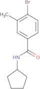 N-Cyclopentyl 4-bromo-3-methylbenzamide