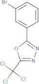 2-(3-Bromophenyl)-5-trichloromethyl-1,3,4-oxadiazole
