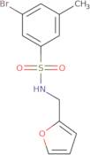 N-(Furan-2-ylmethyl) 3-bromo-5-methylbenzenesulfonamide