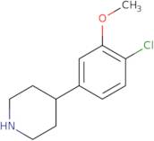 4-(4-Chloro-3-methoxyphenyl)piperidine