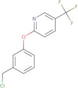 2-(3-(Chloromethyl)phenoxy)-5-(trifluoromethyl)pyridine