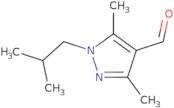 3,5-Dimethyl-1-(2-methylpropyl)-1H-pyrazole-4-carbaldehyde